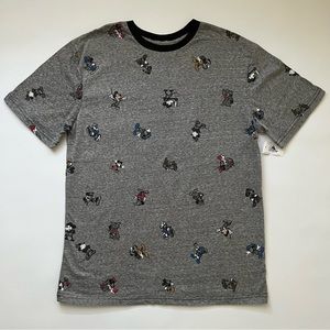 Disney Mickey Mouse Through The Years Ringer Tee